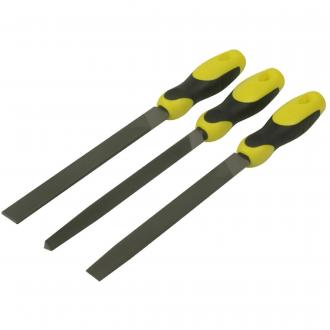 STANLEY FILE SET 3PC FLAT 1/2 ROUND 3 SQUARE 0-22-464