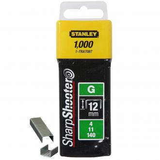 STANLEY HEAVY-DUTY STAPLE 12MM (1000) 1-TRA708T