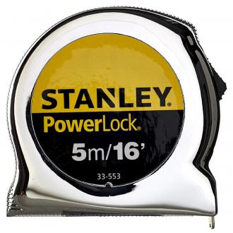 STANLEY MICRO POWERLOCK TAPE 5M 0-33-553
