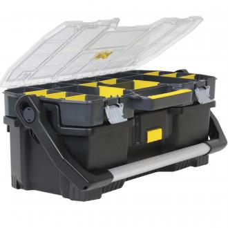 STANLEY TOTE WITH TOP ORGANISER 24" 1-97-514
