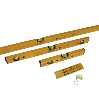 STABILA LEVEL COMBI PACK 70-2 30CM  60CM 180CM