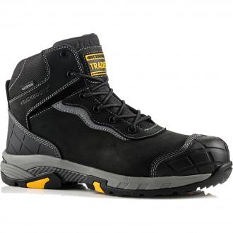 TRADEZ BLITZ WATERPROOF SAFETY BOOT BLACK BLITZ BK SIZE 8