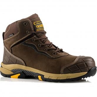 TRADEZ BLITZ WATERPROOF SAFETY BOOT BROWN BLITZ BR SIZE 6