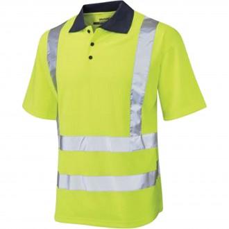 VELTUFF HI-VIS POLO SHIRT YELLOW HV3526 MEDIUM