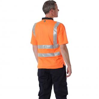 VELTUFF REFLEX HI-VIS T SHIRT HV5202 ORANGE LARGE