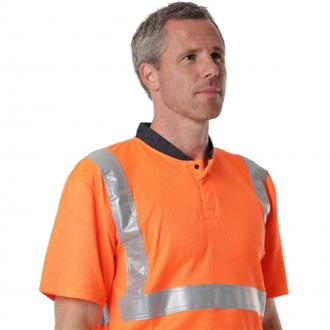 VELTUFF REFLEX HI-VIS T SHIRT HV5202 ORANGE XX LARGE