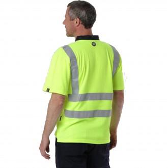 VELTUFF REFLEX HI-VIS T SHIRT HV5202 YELLOW SMALL