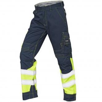 RICHMOND HI-VIS TROUSER NAVY/YELL 42R TR5151