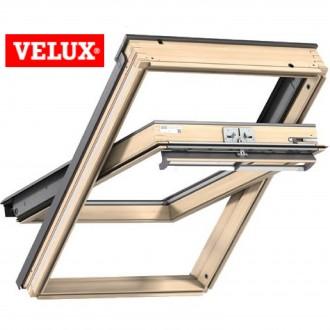 VELUX CENTRE-PIVOT PINE ROOF WINDOW FK06 GGL 3050 66 X 118