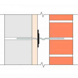 200MM  STST VISTA TYPE 4 HOUSING TIE VE4-200  250 PACK