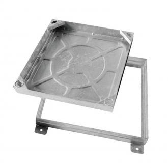 MANHOLE BLOCK PAVOUR TRAY & FRAME 900 X 600 X 80MM 10.0T