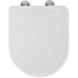 WHITE FAMILY SOFT CLOSE TOILET SEAT WHITE  2KG PP  MV125F