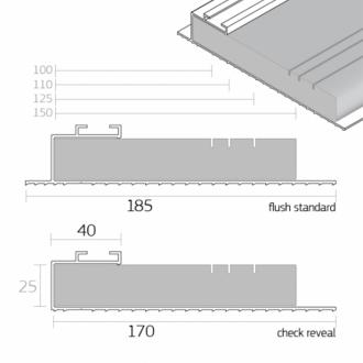 TF MULTI CAVITY CLOSER 2400MM 100 - 159MM MULTICLOSER