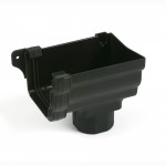 106MM CAST IRON STYLE PROSTYLE STOP END OUTLET R/H BR856RCI