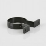 68MM ROUND BLACK DOWNPIPE BRACKET BR207B