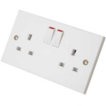 13AMP 2 GANG SWITCHED SOCKET JEGJF701