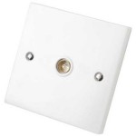 1 GANG CO-AXIAL SOCKET GSKTCOAX