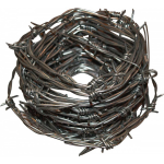2.5MM 2 PLY GALV GARDEN BARBED 15M