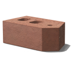 65MM SMOOTH RED SQUINT BRICK AN 1.2 45 DEGREE