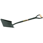 BULLDOG SQUARE MOUTH SHOVEL ALL METAL SHAFT 5SM2AM