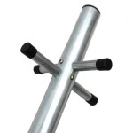 CLOTHES POST & SOCKET 2.4M GALVANISED HNHPOST