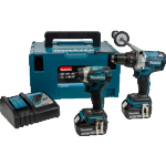 MAKITA DLX2412TJ 18V 2PCS COMBO KIT LXT