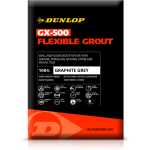 DUNLOP GX-500 FLEXIBLE GROUT GRAPHITE GREY 2.5KG