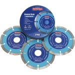 FAITHFULL 3PC DIAMOND BLADE SET IN TIN (FAIDBSET3C)