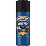 HAMMERITE DIRECT TO RUST 400ML SMOOTH FINISH AEROSOL BLACK