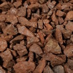 HARDEN 14MM RED FLAME CHIPPINGS 25KG BAG