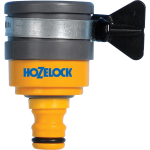 HOZELOCK ROUND MIXER TAP CONNECTOR MAX 24MM HOZ2177