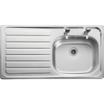 LEXIN RANGEMASTER S/STEEL SINK LHD 2TH  950 x 508 LE95L