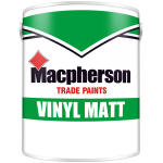MACPHERSON VINYL MATT EMULSION 5L BRILLIANT WHITE 5025084