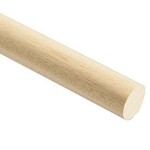 LIGHT HARDWOOD DOWEL RTM823 12 X 2400MM