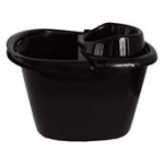 PLASTIC MOP BUCKET 12L BLACK HNHMOPBLA