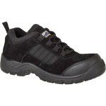 PORTWEST TROUPER SHOE BLACK COMPOSITLITE SIZE 6 (39) FC66