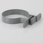 110MM PVCu GREY SOIL DOUBLE FIXING  PIPE BRACKET BS407G