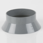 110MM PVCu GREY SOIL TERMINAL WEATHERING COLLAR BS428G