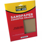 RODO SANDPAPER ASSORTED GRADES 10pk FFJASP10A