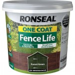 RONSEAL FENCELIFE ONE COAT 5LTR  FOREST GREEN