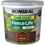 RONSEAL FENCELIFE ONE COAT 5LTR  RED CEDAR