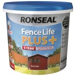 RONSEAL FENCE LIFE PLUS 5L RED CEDAR