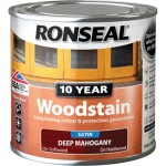 RONSEAL TRADE 10 YEAR WOODSTAIN 750ML DEEP MAHOGANY