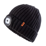 SCRUFFS LED KNITTED BEANIE BLACK T54631