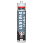 SOUDAL ALL WEATHER SEALANT CLEAR 290ML 116727