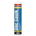 SOUDAL DECORATORS CAULK WHITE SEALANT 290ML  121638