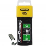 STANLEY HEAVY-DUTY STAPLE 10MM (1000) 1-TRA706T