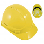 SAFETY HELMET 6 POINT HARNESS YELLOW