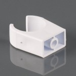 21.5MM OVERFLOW WHITE SNAP ON PIPE CLIP W190W
