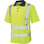 VELTUFF HI-VIS POLO SHIRT YELLOW HV3526 SMALL